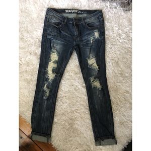 Destroyed Jeans